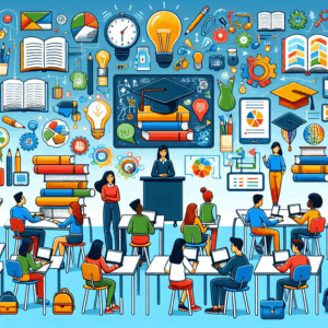 Cuestionario de vocabulario académico avanzado – AI Quiz Theme Image