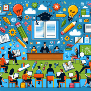 Identificación y Corrección de Errores Gramaticales en un Párrafo – AI Quiz Theme Image