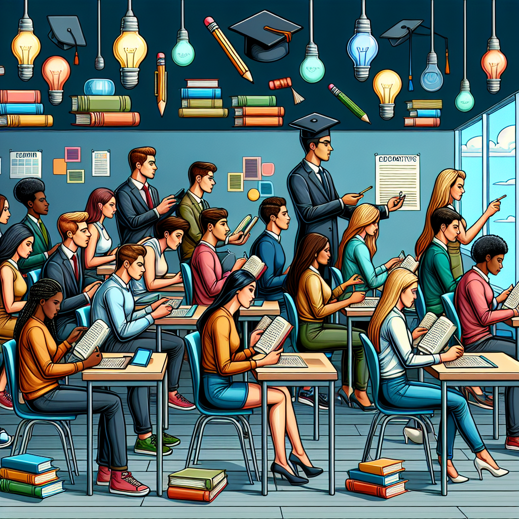 Prueba de escritura creativa con desafíos de texto descriptivo – AI Quiz Theme Image