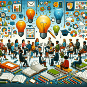 Prueba de evaluación de habilidades de presentación para hablar en público – AI Quiz Theme Image